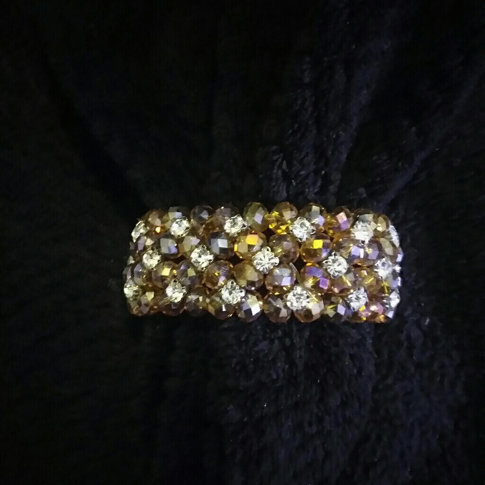 Golden Beaded Bracelet